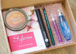 Alle producten in de box - StyleTone box mei 2018