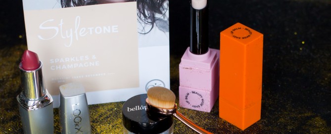 Overzicht producten unboxing StyleTone box december