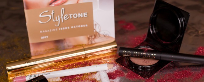 Alle producten uitgepakt glitter - StyleTone box oktober